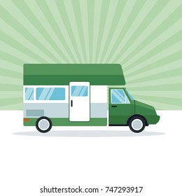 Caravan recreational bus