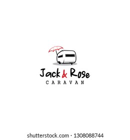 Caravan Rental Logo Design