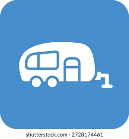 Caravan Vector Icon Design Illustration