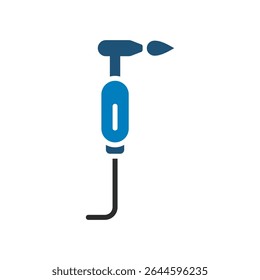 Carbide welding icon vector design in trendy style