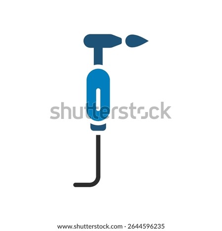 Carbide welding icon vector design in trendy style