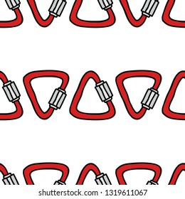 carbine seamless doodle pattern