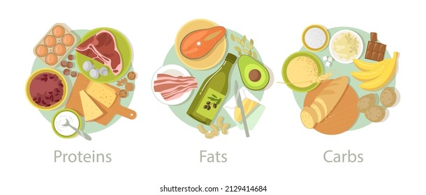 20,172 Carbohydrates fats proteins Images, Stock Photos & Vectors ...