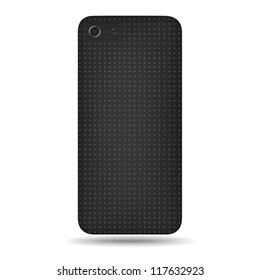 Carbon back cover smartphone