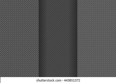 Carbon background style set for web design