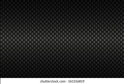 Carbon black abstract background, modern metallic look, vector illustration