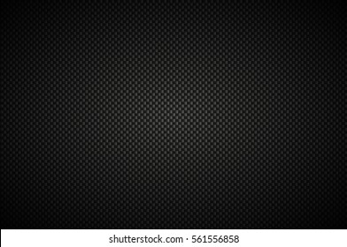 Carbon black abstract background, modern metallic look, vector illustration