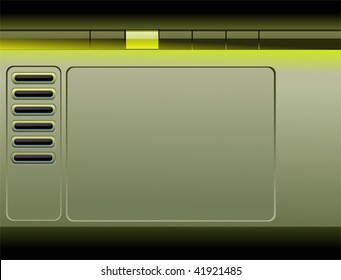 Carbon Blue Bold Light Template