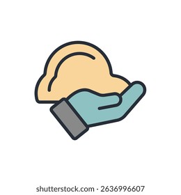 carbon capture icon collection .design style with background