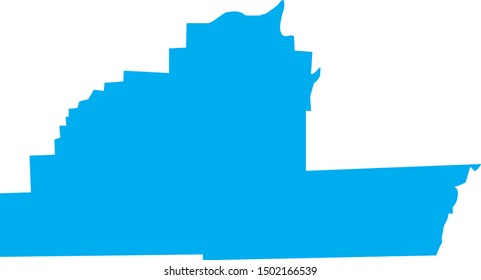 carbon county map in montana state