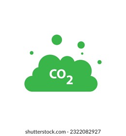 Carbon dioxide co 2. Vector illustration on white background..eps