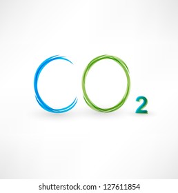 Carbon dioxide icon