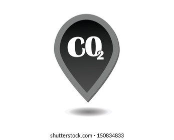 Carbon Dioxide Icon