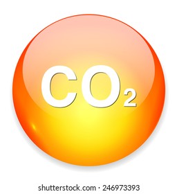 carbon dioxide icon