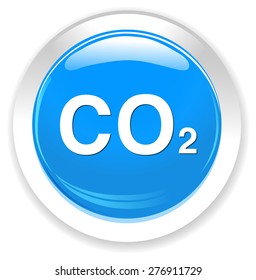 carbon dioxide icon