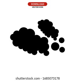 carbon dioxide icon or logo isolated sign symbol vector illustration - high quality black style vector icons

