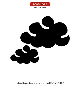 carbon dioxide icon or logo isolated sign symbol vector illustration - high quality black style vector icons
