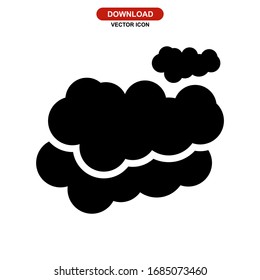 carbon dioxide icon or logo isolated sign symbol vector illustration - high quality black style vector icons
