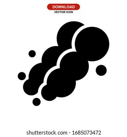 carbon dioxide icon or logo isolated sign symbol vector illustration - high quality black style vector icons
