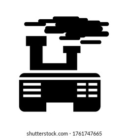 Carbon Dioxide icon or logo isolated sign symbol vector illustration - high quality black style vector icons
