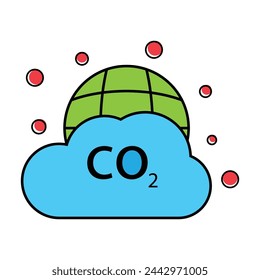 carbon dioxide icon Reduce greenhouse gas emissions