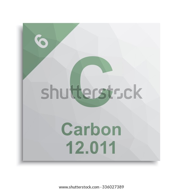 Carbon Element Periodic Table Stock Vector (Royalty Free) 336027389