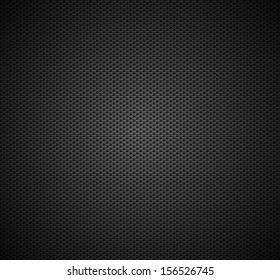 Carbon fiber background texture. Vector seamless pattern industrial material design