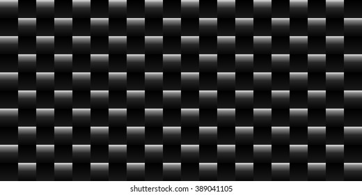 Carbon fiber background. Vector Illustration.