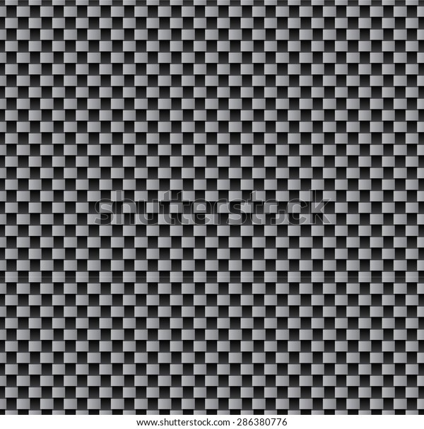 Carbon Fiber Seamless Pattern Design Vector Stock Vector (Royalty Free ...