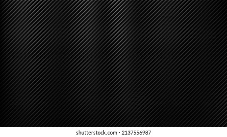 Textura de fibra de carbono, fondo. Carbono gris oscuro, textura en blanco y negro. Elemento de diseño de tema de carreras automáticas, gráfico. Ilustración del vector