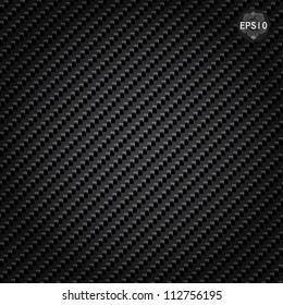 Carbon Fiber texture background vector illustration.