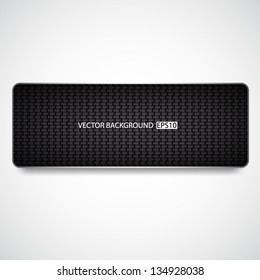 Carbon fiber texture. EPS10 vector