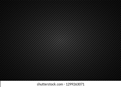 Carbon fiber texture with redial gradient. Vector illustration