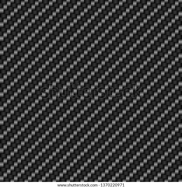 Carbon Fiber Texture Seamless Texturestylish Backgroundvector image