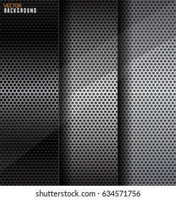 Carbon fiber texture. Seamless vector luxury texture. Technology abstract background
