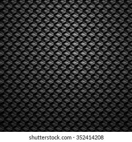 Carbon fiber texture. Vector background