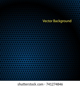 Carbon Fiber Texture. Vector Background. Abstract Technology Vector Template.