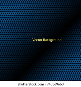 Carbon Fiber Texture. Vector Background. Abstract Technology Vector Template.