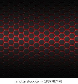 Vector de textura de fibra de carbono Fondo oscuro con fondo de estilo abstracto claro