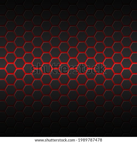 Carbon Fiber Texture Vector Dark background with light Abstract style backdrop
