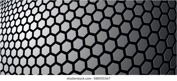 Carbon fiber Vector background. Abstract technology vector template