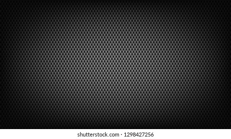 Carbon fiber wide screen background. Technological and science backdrop. 