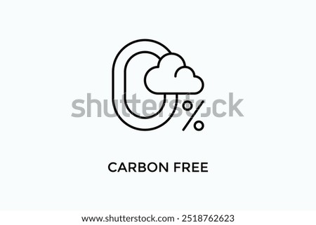 Carbon Free Vector Icon Or Logo Illustration