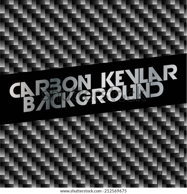 Carbon Kevlar Background Texture Stock Vector (Royalty Free) 212569675