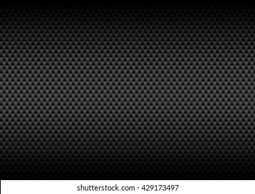 Carbon Kevlar Black pattern for vector