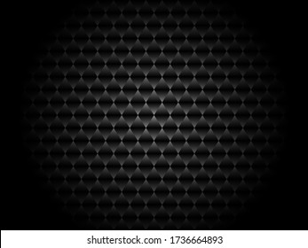 Carbon metallic abstract pattern grey design vector illustration