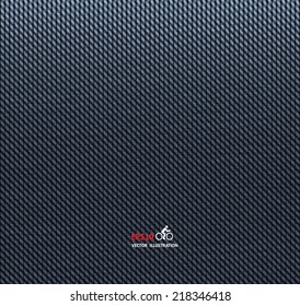 Carbon metallic texture ,Blue background