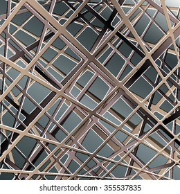 carbon net background vector illustration