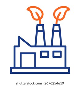 Carbon Neutral Icon Color Vector Illustration