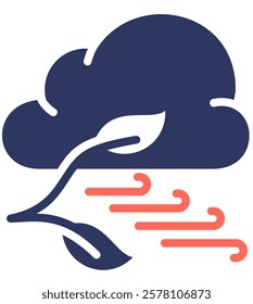 Carbon Neutral Icon Element For Design